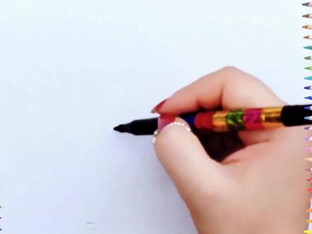 今天我们来画彩色热气球! #简笔画 #儿童简笔画 #教你学画画 #儿童画教程 #色彩画 #儿童画 #儿童绘画