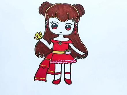 我画的这几位叶罗丽战士,你会选谁来当你的好朋友?#画画 #简笔画 #叶罗丽精灵梦