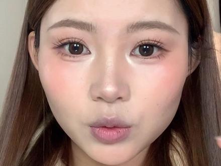 新手跟练!阔面菱脸轻亚裔妆开智教程!这波给到夯 #阔面菱形脸 #粉彩妆 #我为粉彩系代言 #适合淡颜的初春粉彩妆 #新手化妆教程