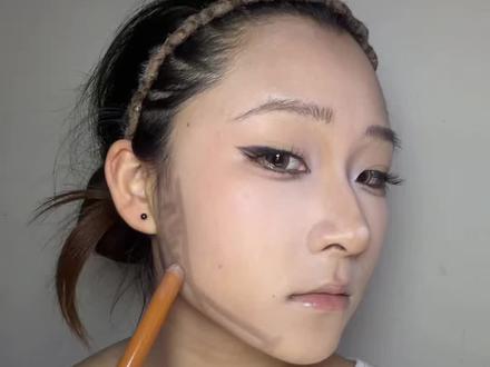 关于修容,不仅仅显瘦,还会把脸型修的更流畅,修饰脸型#夏日美妆日记又更新了 #修容 #邪修 #打造立体感双眼窝教程 #修容教程 @DOU+小助手