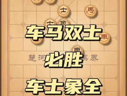 车马兵双士必胜车士象全#残局