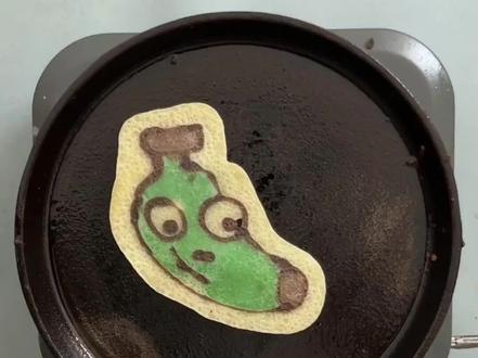 你又学会新表情包“蕉绿”#画饼 #手工diy #简笔画 #表情包 #一起学画画