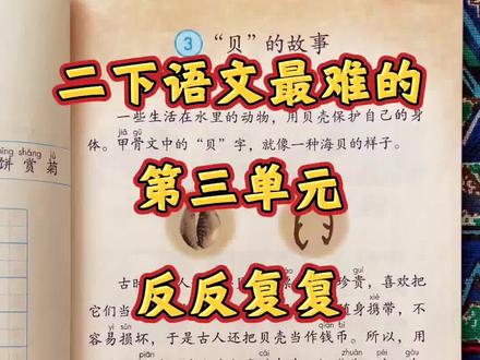 二年级下册语文第三单元考点知识汇总🔥#二年级下册语文#考点汇总#考点总结#家长收藏#小学语文