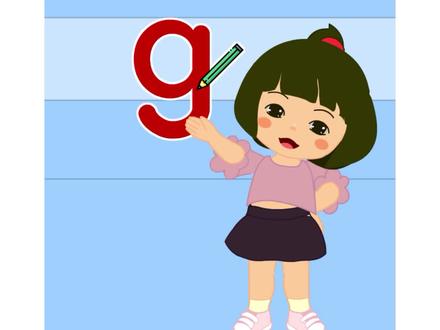 拼音书写规范/顺序/规则 声母g #豌豆儿小课堂 #拼音 #汉语拼音 #拼音书写及占格 #幼小衔接