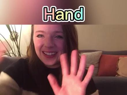 Hand/手 #考拉开课 #英语口语 #外教 #学英语