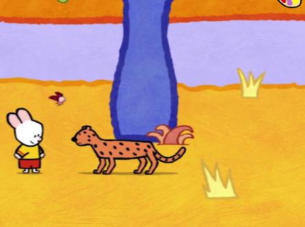 路易小兔子教你画猎豹 看看它和长颈鹿谁能成为跑步冠军#画画 #萌知计划 #抖来涨知识 #兴趣才艺 @抖音青少年 #春日动画乐园