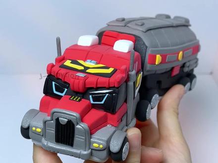 炫卡斗士焰龙战神粘土手工制作 #厉害了我的车 #模型制作 #焰龙战神 #炫卡斗士 #汽车模型收藏