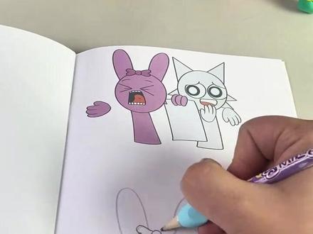 一起来画节奏盒子平基吧#画画 #简笔画 #节奏盒子