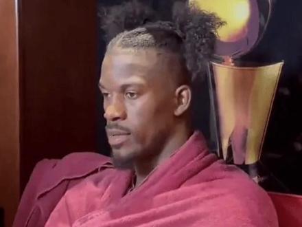 巴特勒抽象新发型又卷土重来了!看这气质快赶超杜兰特了#nba #dou来nba #巴特勒新发型