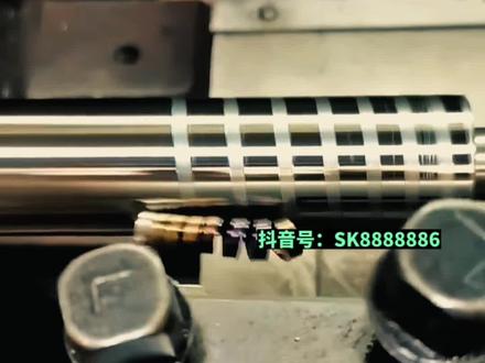 数控车床G34变螺距加工#数控cnc #车床加工 #车工