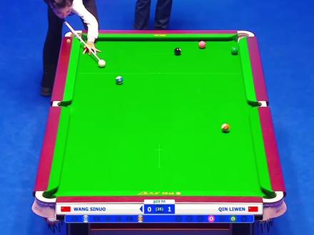王思诺vs强哥#王思诺 #秦利文 #台球 #乔氏中式台球