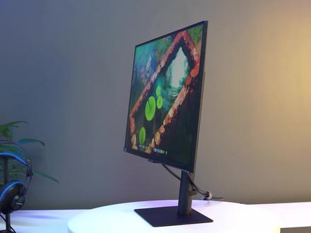 三星S27A802UJC 27寸 IPS 4K分辨率 10.7亿色数 99%sRGB 支持升降旋转 支持壁挂 支持分屏 支持90W Type-C正反充电投屏👍👍👍👍👍