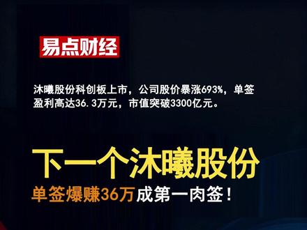 2026年,谁将是下一个沐曦股份? #AI创作浪潮计划
#抖音知识年终大赏
#燃起来了大国重器
#AIChannel #人工智能
12月17日,“国产GPU第二股”沐曦股份正式登陆科创板。截至当日收盘,沐曦股份股价暴涨693%,以此计算中一签盈利高达36.26万元。公司收盘价报829.90元/股,成为A股第三高价股,仅次于贵州茅台(1433.10元/股)和寒武纪(1315.60元/股),总市值突破3300亿元。
自2014年初新股恢复发行以来累计上市了超2900只新股,沐曦股份凭借36万元的单签盈利成为期间最赚钱新股。