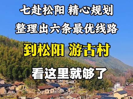 到松阳游古村,看这里就够了 #原生态古村落 #创作者中心 #创作灵感
一、最时尚网红路线
揽树山房,西坑,陈家铺,平田
线路位于松阳北部四都乡境内,30公里,开车1小时10分钟。
揽树山房:全村为高档民宿,适合年轻人打卡拍照。
西坑村:出圈民宿过云山居所在村,村子不大但很精致。
陈家铺:松阳最出圈的古村,典型的崖居村落,有先锋书店、咖啡厅、文创商店。
平田村:村口大树挺漂亮,村中有文创商店、咖啡厅,定期书画展览。
二、最漂亮古村路线
杨家堂—星空下半岭—酉田—松庄
线路在松阳三都乡境内,21公里,耗时1小时。
杨家堂村:松阳古村最出圈的图片就来自该村,被称为金色布达拉宫。
半岭:全村的土屋均做了修缮,道路工整,很传统、很安静、很漂亮。
酉田村:有棵450年的马尾松,很震憾。土屋错落有致,很多影视剧在这里取景。
松庄村:村中石拱桥上过中国国家地理杂志封面。流水村中绕,小巷古朴原始。
三、最小桥流水路线
横坑—膳垄—南岱
线路位于叶村乡境内,28公里,开车1小时。
横坑村:浙江省十大美丽乡村,村里土房从五百多米上升到六百多米,漫步其中很有诗意。
膳垄村:古廊桥、水口庙很仙,村尾“之”字瀑,丰水期气势磅礴。
南岱村:小溪穿村而过,行走其中,很江南很古朴。
四、最小众山野路线
周山头—黄岭根—紫草—呈回
线路位于松阳三都乡境内,全长61公里,耗时3小时。
周山头:在松阳都算是最偏僻的地方。村里有“华东第一牛腿”。
黄岭根村:绿树前是碧水,碧水旁是老屋,如此诗意古村,实不多见。
呈回村:村前村后都是梯田,村里有长达一华里的青石板小巷。
紫草村:海拔800米,村里民居比较古旧,民宿时尚很入画。
五、最有历史底蕴路线
黄家大院—延庆寺塔—界首村
汇聚了松阳最重量级的文保单位,在县城附近,全长25公里,耗时45分钟。
黄家大院:占地6千多平方,被称为 “木雕艺术的殿堂”。
延庆寺塔:江南保存最完好的北宋原装楼阁式砖塔,有着“东方比萨斜塔”美称。
界首村:500多米宋代古驿道贯穿全村,浙南少有可比肩徽州的唯美古村。
六、最自由自在路线
石仓古民居群,后畲,官岭
石仓古民居群:福建客家人在浙江的聚居区,客家围楼的浙江版本,乡村契约博物馆,相当震憾。
后畲村:有出圈的枯死苦楮树,拍照巨出片。
官岭村:村口小桥流水人家,很江南。石板台阶像极了贵州西江苗寨。#松阳古村落 #松阳旅游
