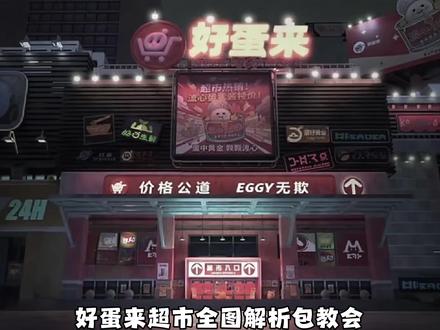 好蛋来超市全图解析包教会!超多区域! #蛋仔惊魂攻略站#蛋仔派对 #蛋仔奇思妙想计划 #蛋仔惊魂寻宝队 #蛋仔岛新年第一拍