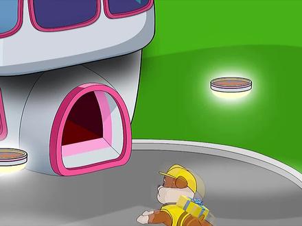 #汪汪队 搞笑卡通动画 小砾太倒霉了 被门给夹了 #动画制作 #儿童动画