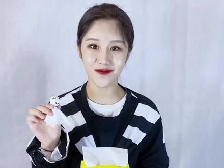 #记录生活 一张抽纸巧妙教你做晴天娃娃,快跟我一起做起来吧#生活小妙招 #涨知识