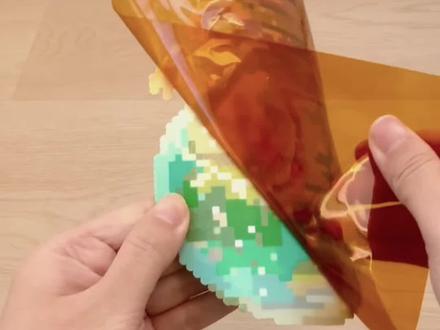 可惜你不玩拼豆!不懂这个亮面烫的含金量!#拼豆 #拼豆教程 #拼豆图纸