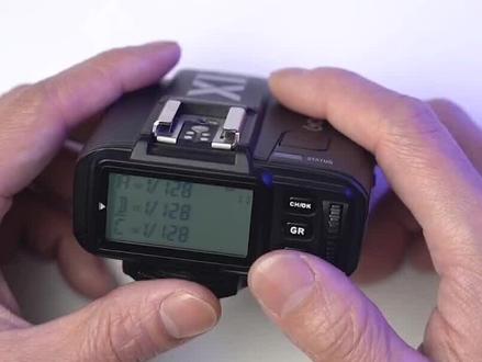 神牛X1T引闪器如何调节CH频道以及模式基础操作介绍#神牛闪光灯 #神牛家族