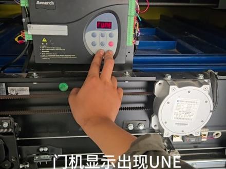 默纳克门机调谐 门宽自学习#电梯战神