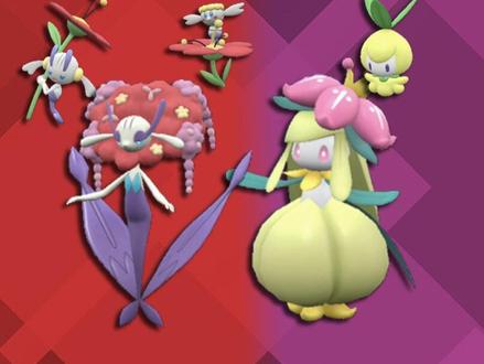 宝可梦朱紫 闪光花蓓蓓 百合根娃娃刷闪小方法和刷闪点位推荐#精灵宝可梦 #switch #任天堂switch #宠物小精灵