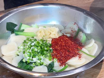 今做个烫面坨坨,大家有吃过的没