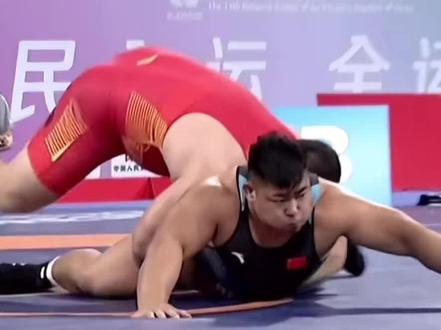 拔轱辘赢了内蒙 俺种地的还是劲大 #山东全运会