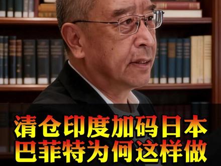 清仓印度加码日本,巴菲特为何这样做?#巴菲特 #股票 #财经 #金融