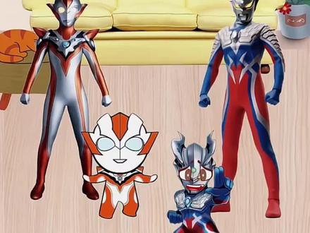 小赛罗奥特曼竟然分不清衣服是谁的#奥特曼动画片3