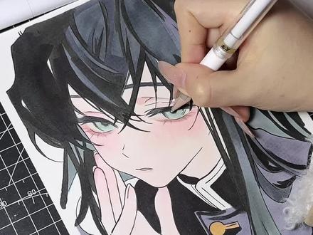 无一郎的无是无限的无 #手绘 #时透无一郎 #鬼灭之刃 @威思立 Touch Wisley