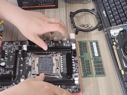 E5-1620v3搭配x99主板装机视频#组装电脑 #装机 #diy电脑 #图拉丁装机 #洋垃圾电脑