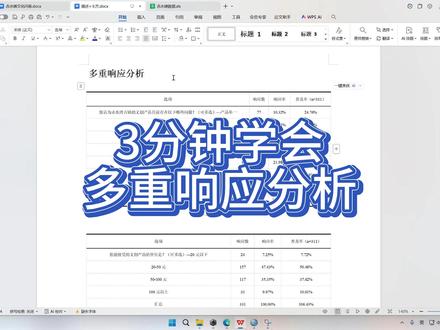 有Ai之后,做数据分析太简单了,一句话就搞定了#chatspss #spss数据分析 #信效度分析
