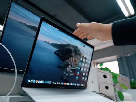 macbook合盖使用外接显示器工作。有人问,就做一期分享吧#macbook使用技巧