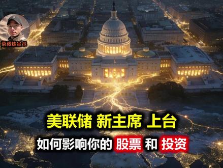 凯文·沃什 掌舵 美联储,将如何影响你的股票和投资? #掘金计划2026 #燃起来了大国重器 #零距离看懂财经 #美联储 #投资