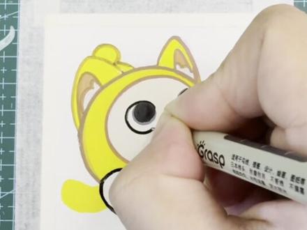 可爱的小蛋仔你们一定喜欢吧?#画画 #手绘 #绘画过程 #蛋仔派对 #画渣日常