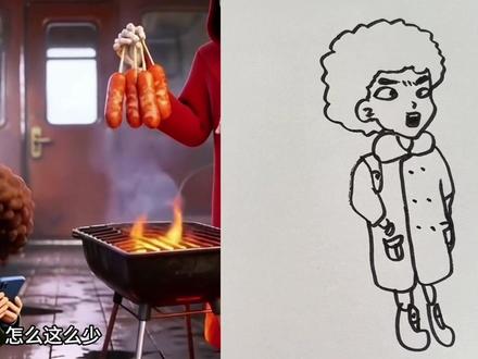 原作者、好友@元岛小强者 #steam游戏 #主机游戏 #绘画教程 #美食家 #简笔画