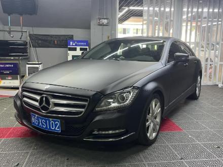 恶魔之眼黑武士怎么样?#改色膜案例分享 #汽车贴膜 #奔驰 #奔驰cls #磨砂黑