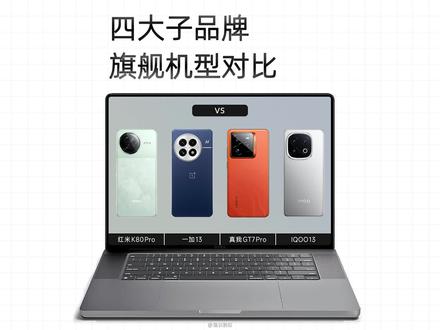四大子品牌各家旗舰机型,详细对比参数情况 来看看哪家才是性价比之王#红米K80Pro #一加13 #真我GT7Pro #IQOO13 #手机推荐