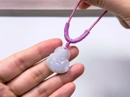 好看又结实的吊坠绳绑法#纯手工编绳 #编绳教程 #简单易学