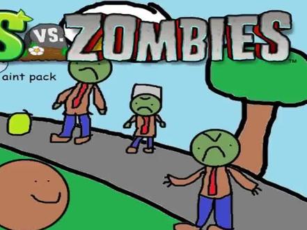 植物大战僵尸简笔画版:豌豆家族的挑战