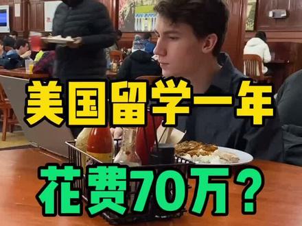 在美国留学的都是富二代?一年花70万的原因?#美国#纽约#留学 #留学费用