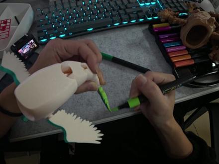 手涂你个手办玩玩#手涂 #食海者 #深海迷航 #食天者