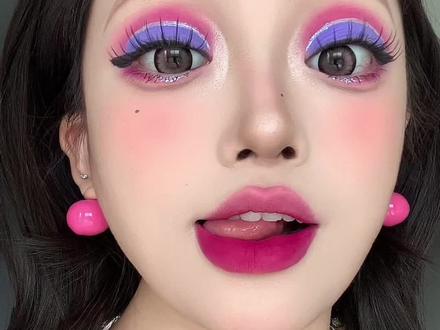 化这个!粉葡萄 #自拍分享 #妆容分享 #我的日常