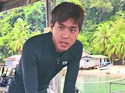 在亚庇淘梦岛第一次潜水🤿的时候的讲解#深潜 这边是岸潜,仙本那是船潜