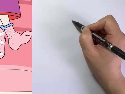 看动画学画画:外婆是怎么来的?这是一个谜#没错我就是闪电侠 @电影《闪电侠》 ##萌娃 #简笔画 #动漫 #儿童动画