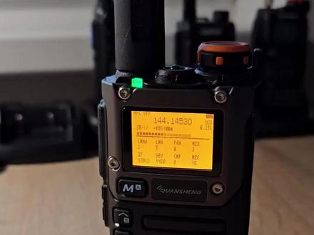 泉盛UV-K6在VHF上接受CW信号 #业余无线电