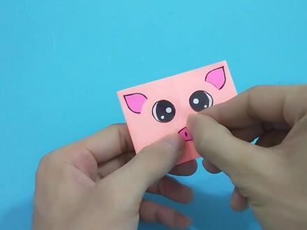 毕业了写一封感谢信给老师,教你折纸可爱的卡通信封,简单又漂亮