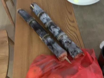 甘蔗发红了千万别吃了!大冤种不信邪,非要吃下试试#甘蔗