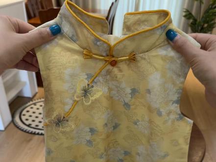 巨巨高品!超甜美超洋气!#高品质童装 #女童旗袍裙 #潮童穿搭 #面料舒适透气 #夏季穿搭