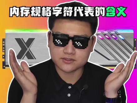 #吹散粉大作战 #电脑知识 #电脑小技巧 带你了解内存规格字符的含义